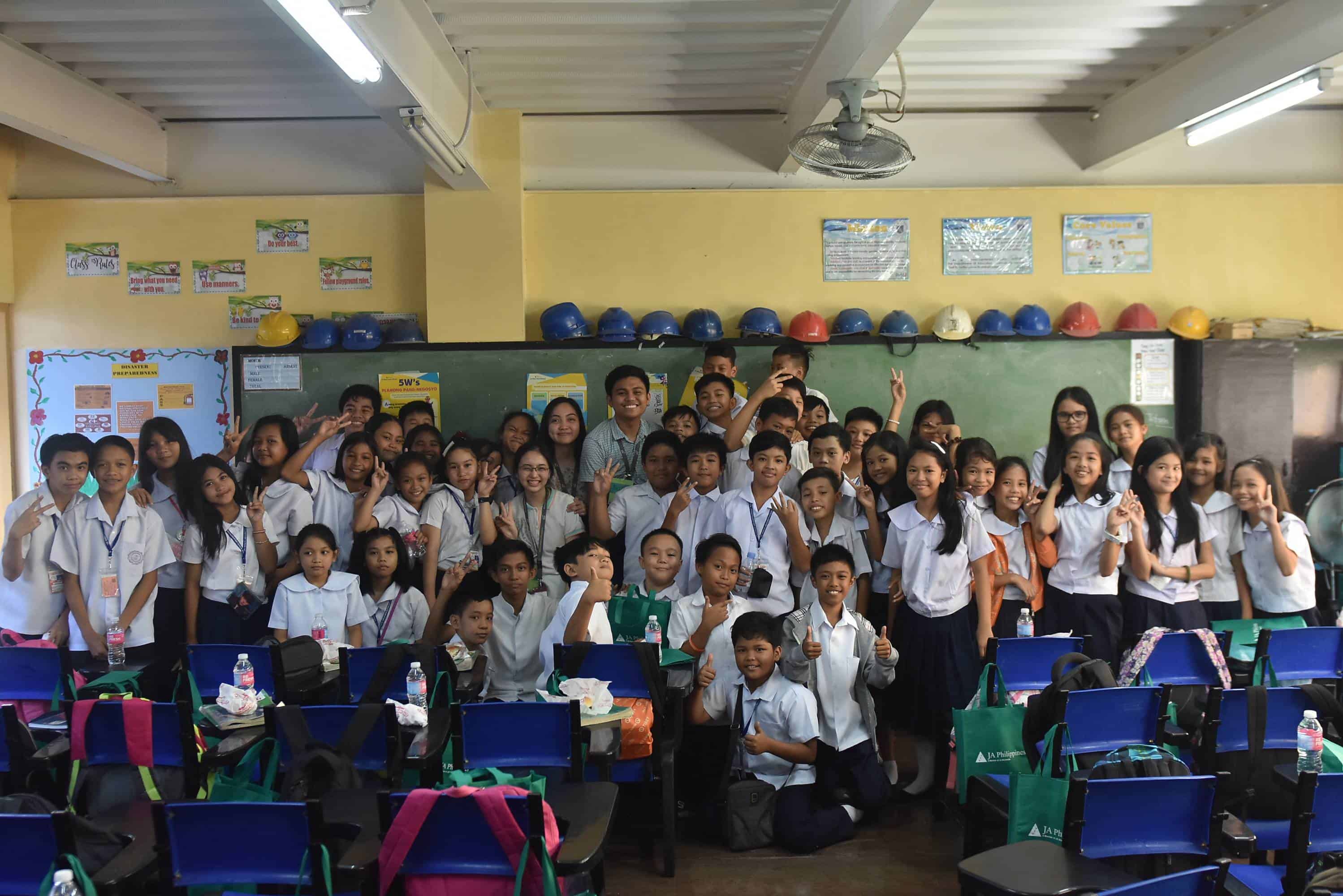 students in classroom